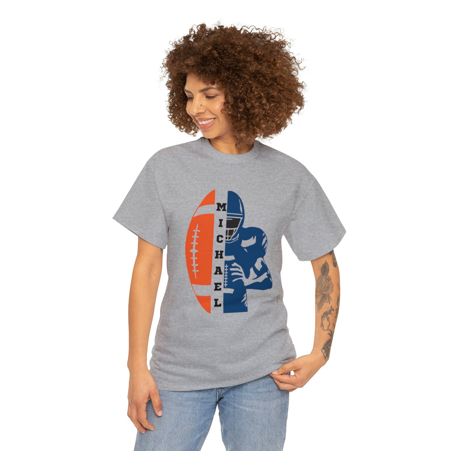 Personalized Football T-shirt - Helmet