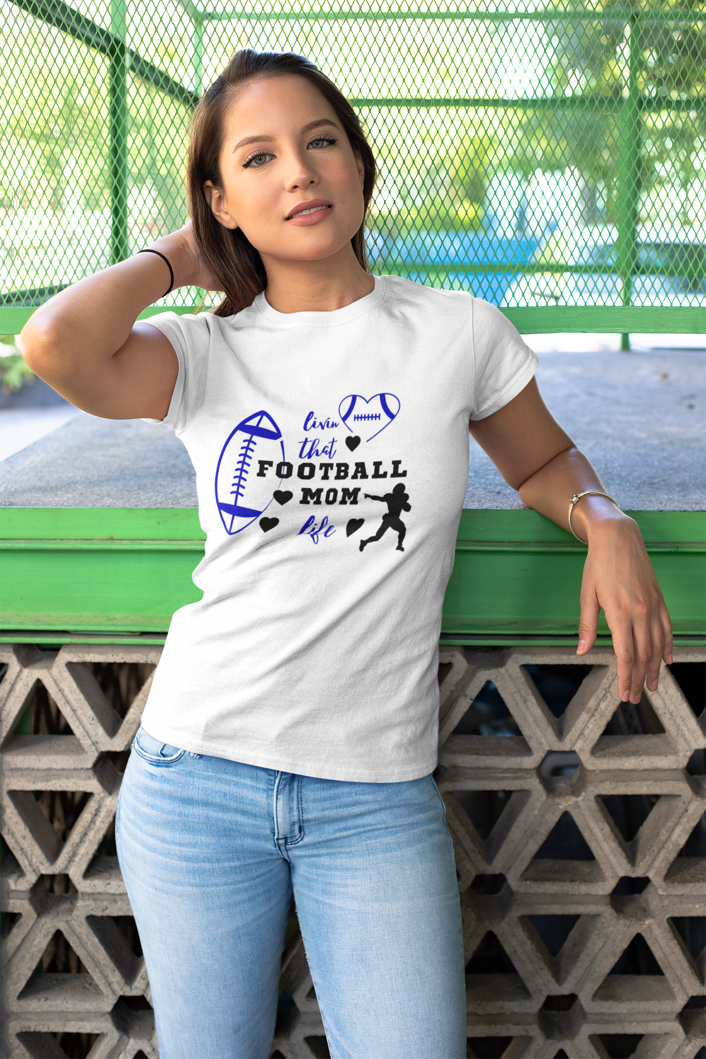 Football Mom - Livin That Football Mom Life