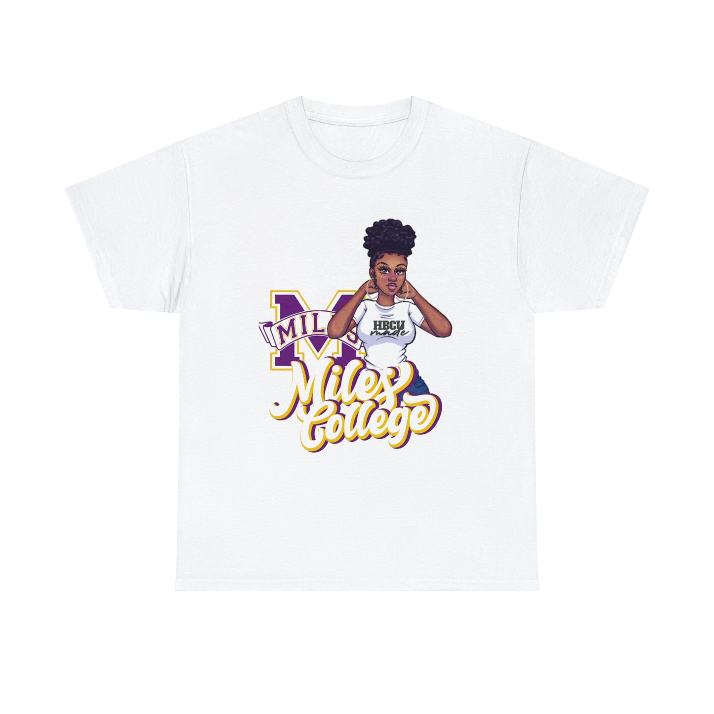 HBCU-Miles College Girl 2 T Shirt