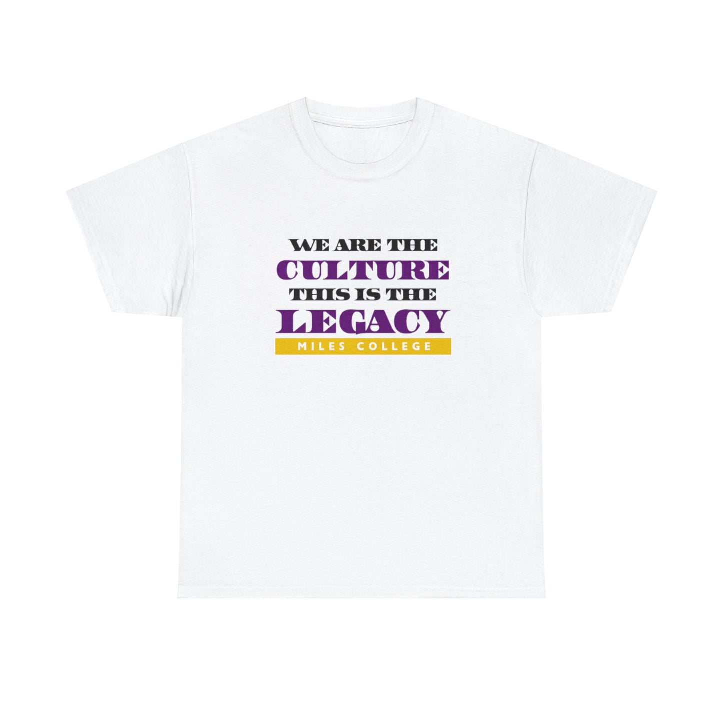 HBCU-Miles College -T Shirt-Culture & Legacy