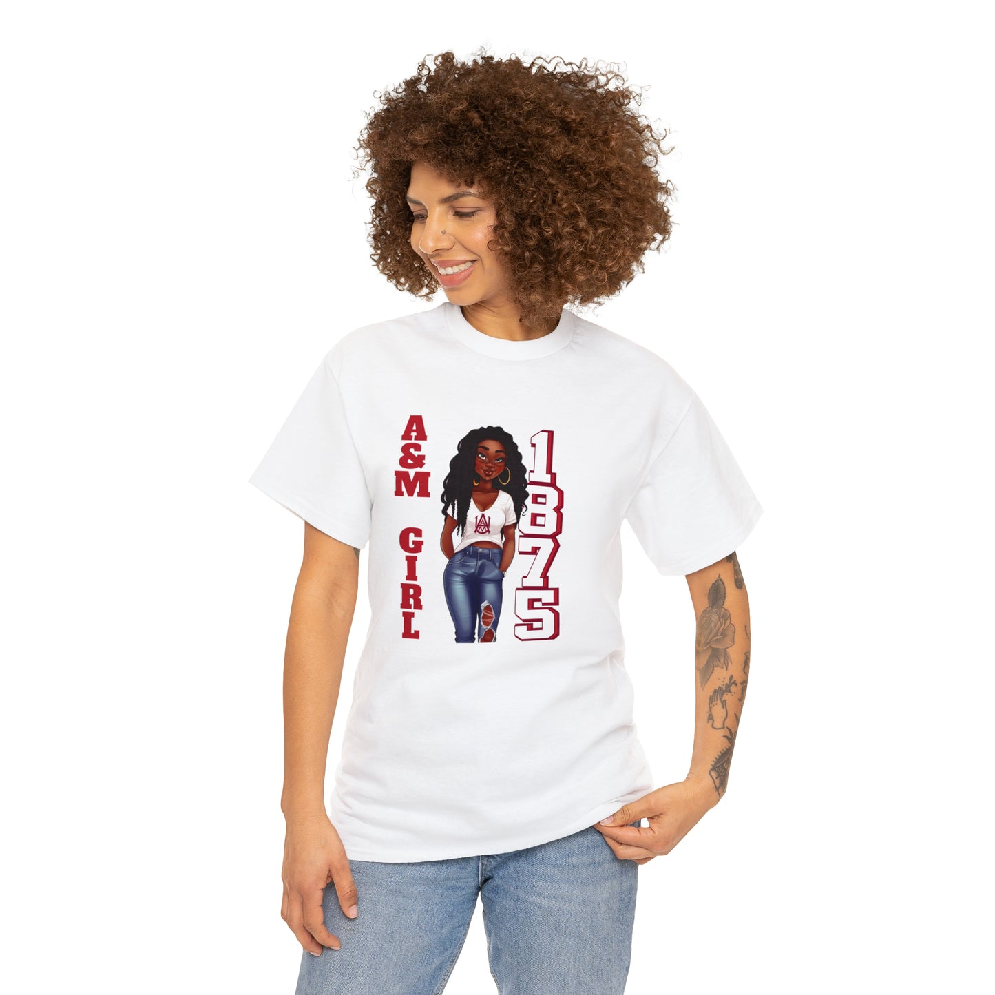 HBCU-Alabama A&M University- Girl-T Shirt