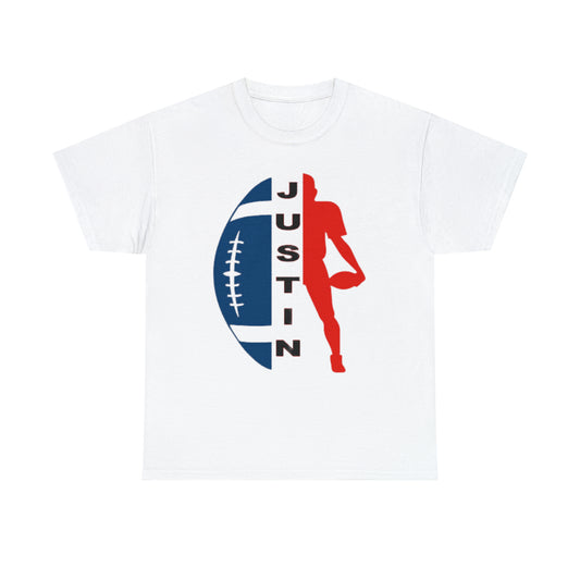 Personalized Split Football T shirt