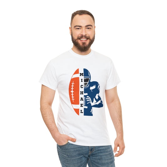 Personalized Football T-shirt - Helmet