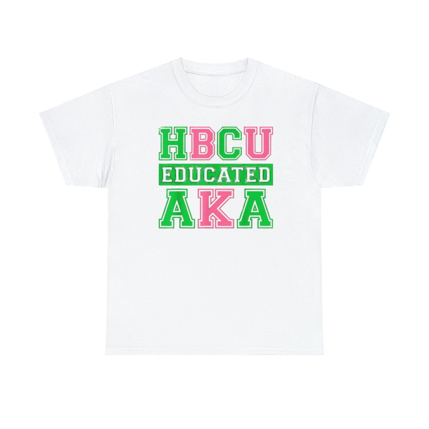 HBCU- AKA-AKA T-Shirt by Things Blinged: Celebrate Sisterhood with Sparkling Elegance.