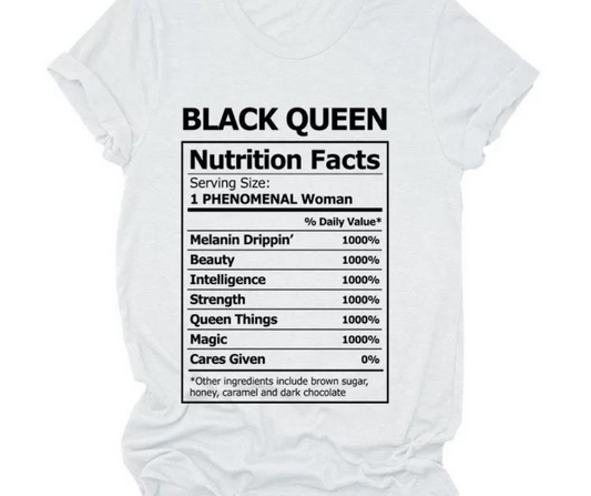 BLACK QUEEN NUTRITIONAL FACTS