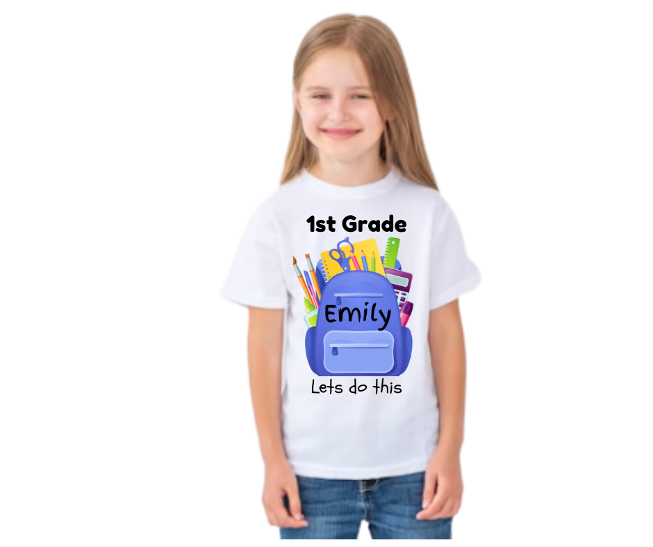 1st Grade : Lets do this - T-shirt