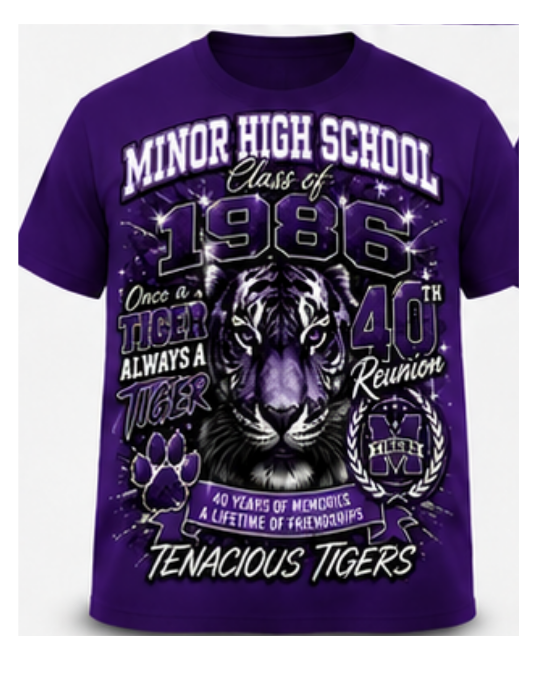 Minor High School Class Reunion T Shirt