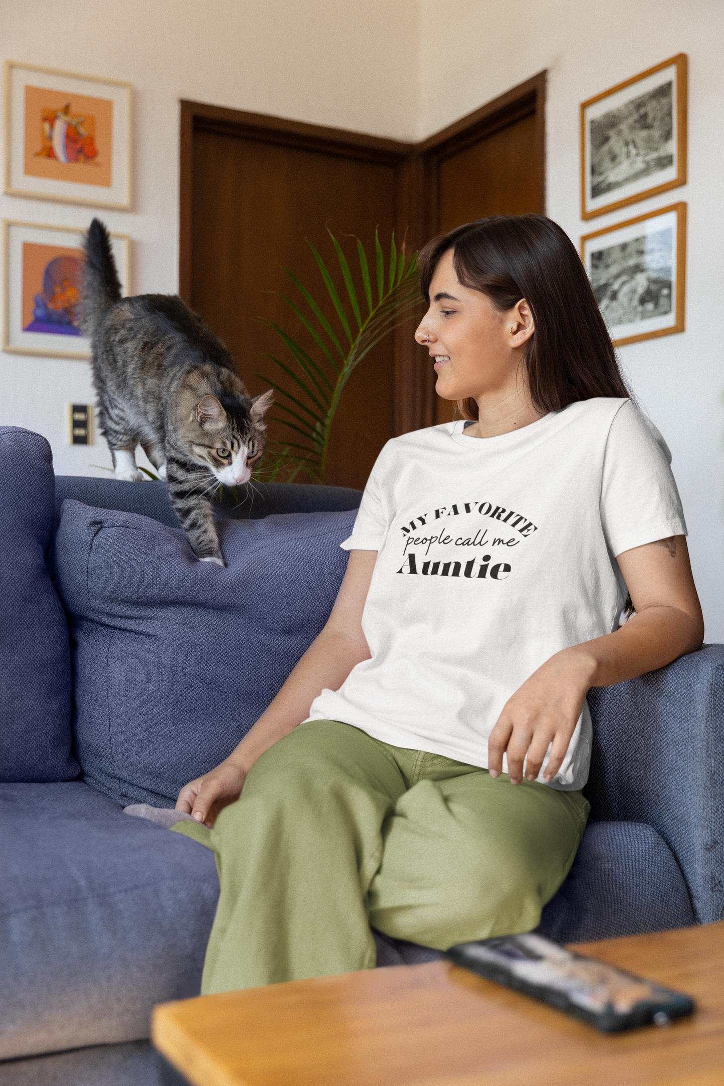 They Call Me Auntie T-shirt