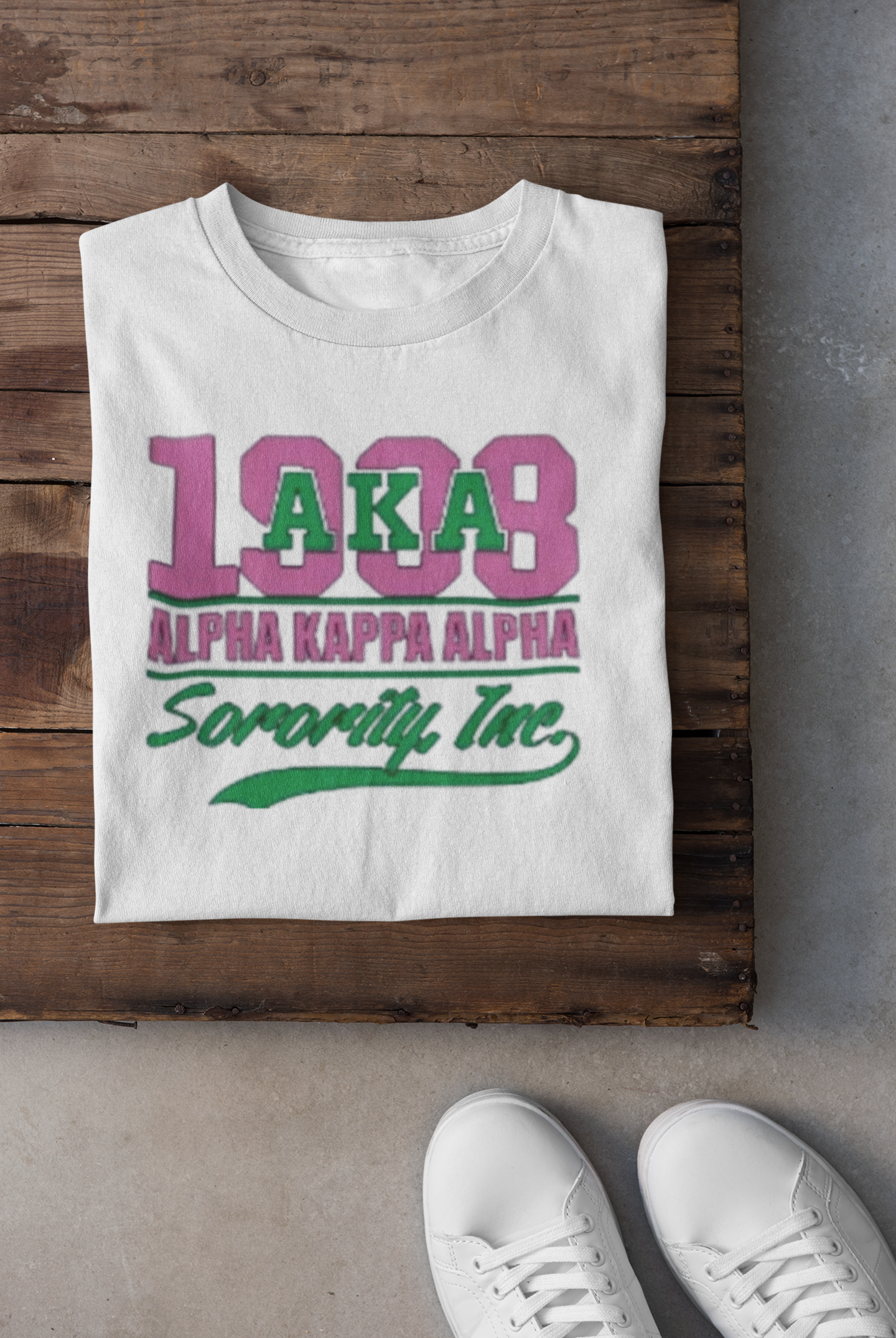 AKA T-Shirt by Things Blinged: Celebrate Sisterhood with Sparkling Elegance.