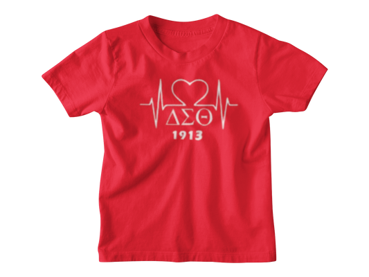 Delta Heart Beat T Shirt