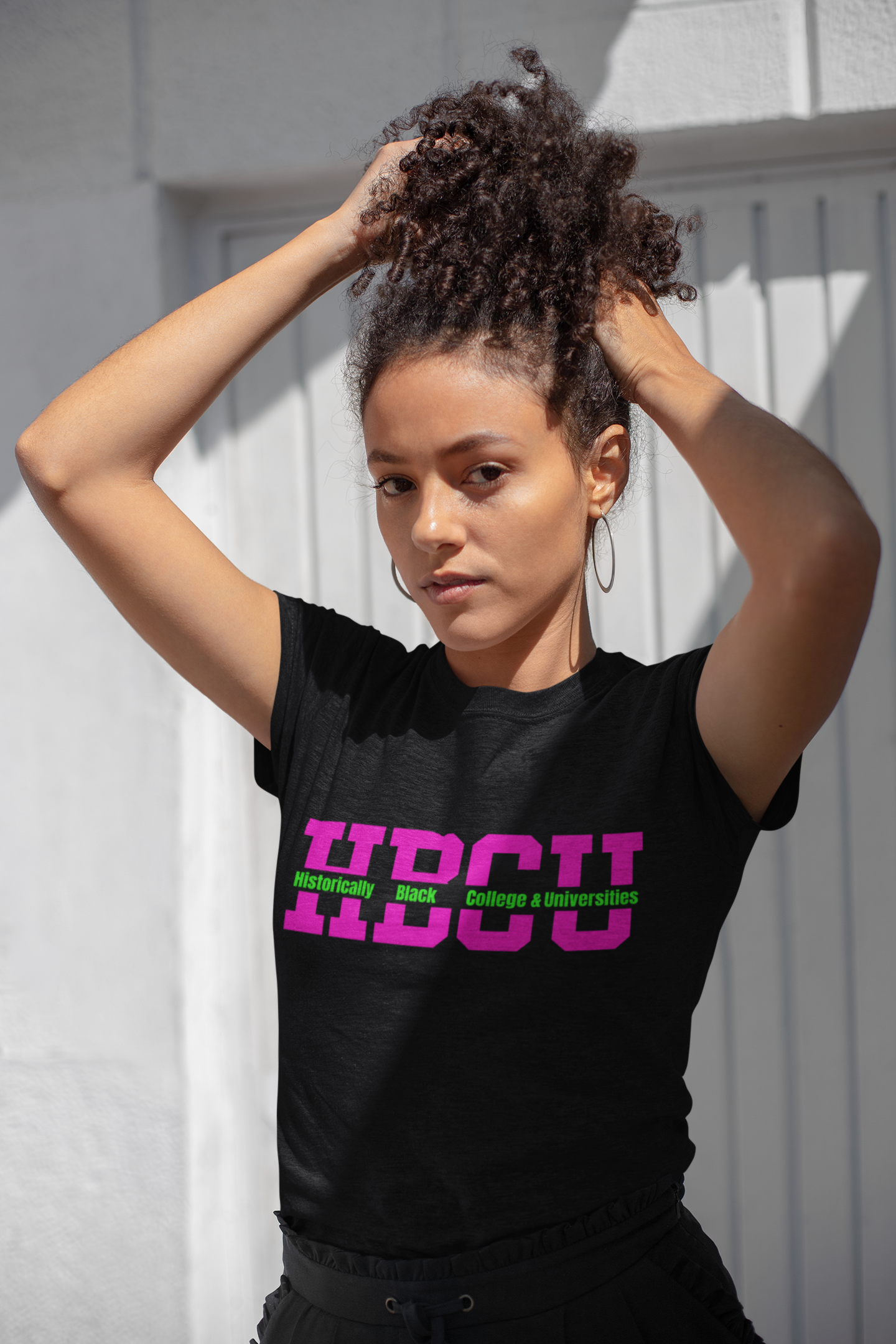 HBCU - Pink -Green