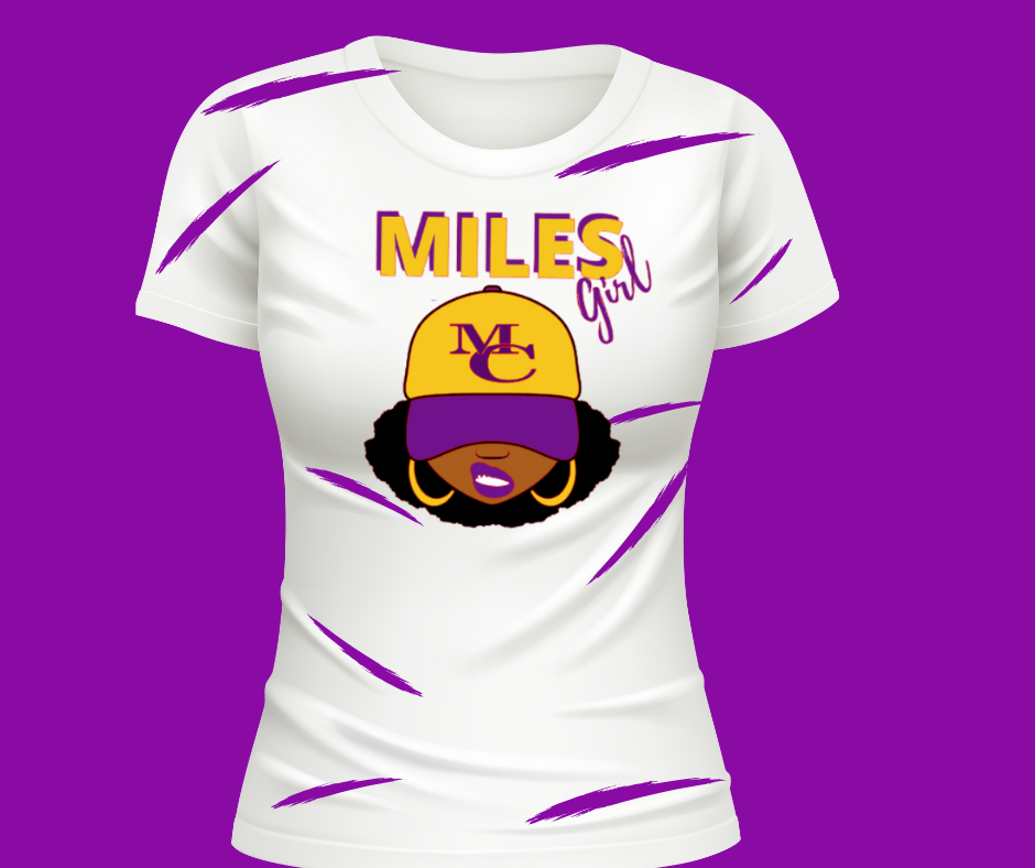 Miles College Girl T-Shirt