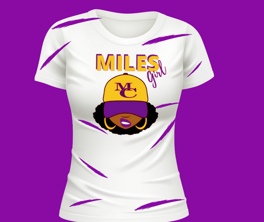 Miles College Girl T-Shirt