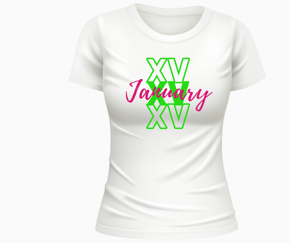 AKA January XV  T Shirt