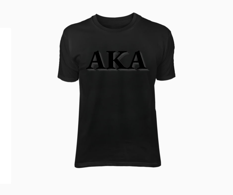 Black On Black AKA T Shirt