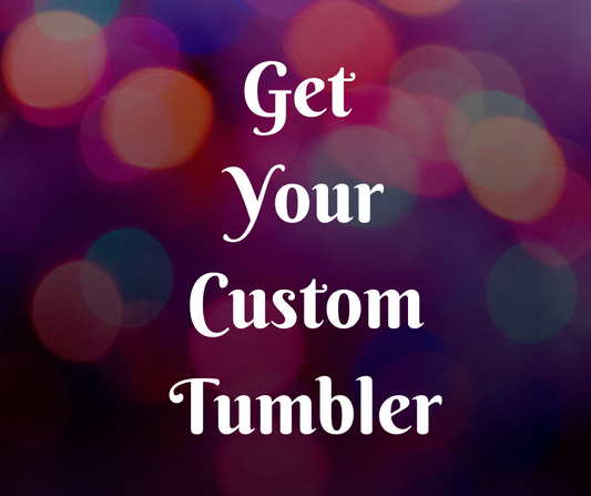 Custom Tumbler w/chain